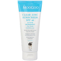 MooGoo Clear Zinc Sunscreen SPF 40 (200g)