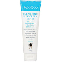 MooGoo Clear Zinc Sunscreen SPF 40 (120g)