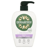 DermaVeen Extra Hydration Gentle Soap-Free Wash (500mL)