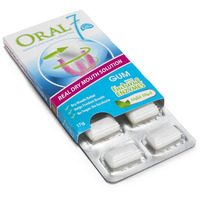 Oral7 Dry Mouth Relief Gum (17g)