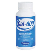 Cal-600 Calcium Supplement (120Tabs)