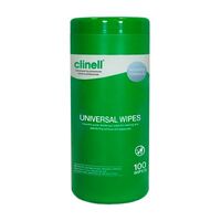 Clinell Universal Wipes - Tub of 100