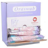 Oraswab Oral Swab with Sodium Bicarbonate (100BX)