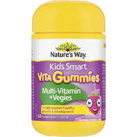 Nature's Way Kids Smart Vita Gummies Multi-Vitamin + Vegies (60PK)