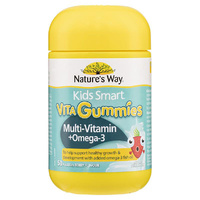 Nature's Way Kids Smart Vita Gummies Multi-Vitamin + Omega-3 (50PK)