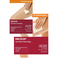 MELOLIN Low-Adherent Absorbent Dressings - 2 Sizes