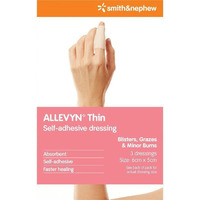 ALLEVYN Thin Self-Adhesive Dressing  (6x5cm) 3PK