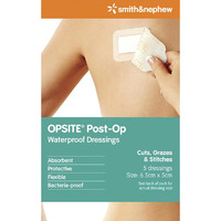 OPSITE Post-Op Waterproof Dressings (6.5x5cm) 5PK