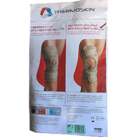 Thermoskin Knee Brace Open Wrap with Single Pivot Hinge