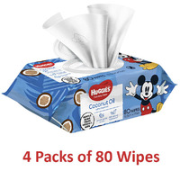 Huggies Baby Wipes - Coconut Oil (320PK) Value Pack