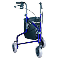 Tri Wheel Walker (125kg) (Blue | Without Basket)